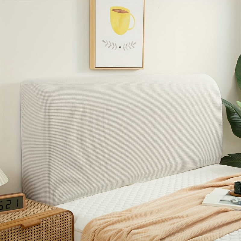 Machine Washable Polyester Fiber Fill Headboard Cover with Macaron-Inspired Corn Texture