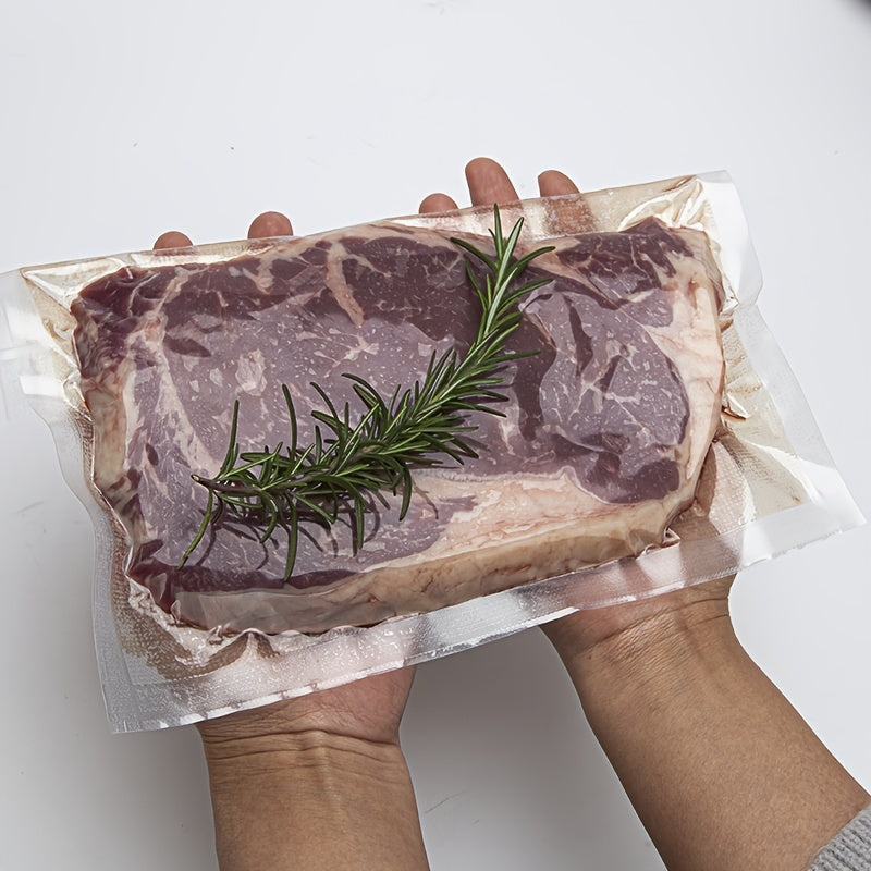 Bolsas de sellado al vacío de 20cm x 10m para almacenamiento de alimentos, rollo hermético, prolonga la frescura, apto para congelador