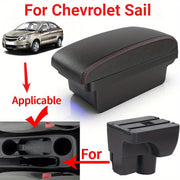 Car Interior Center Console Armrest Box with Storage Durable ABS