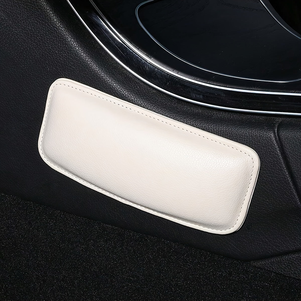 Car Driver Leg Rest Pad Support Knee Pad Comfort Foam Black