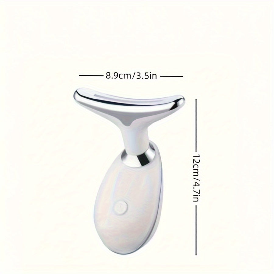 Face and Neck Massage Tool in 3 Colors USB Rechargeable Portable Facial Massager for Women