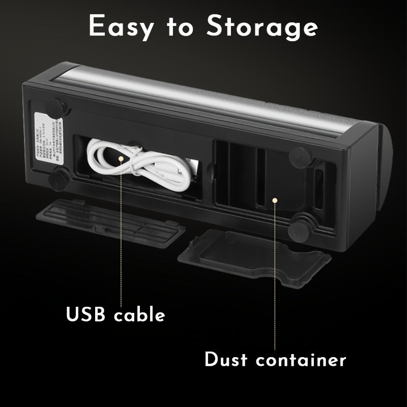 USB Electric Knife Sharpener 3-in-1 Fully Automatic Kitchen Tool