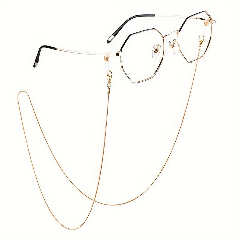 Stainless Steel Eyeglass Chain for Women with Mask Chain Function
