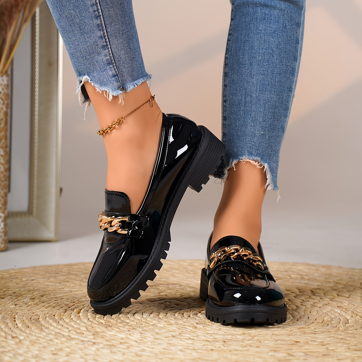 Women’s Lightweight Slip-On Loafers Casual Walking Shoes