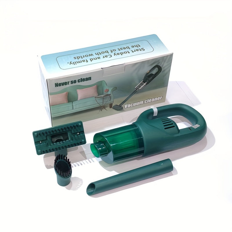 Wireless Handheld Vacuum Cleaner with High-Suction Cyclone, USB Rechargeable, for Home Car Office