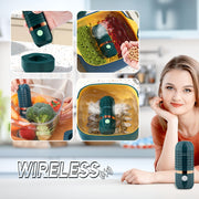 Kuchuk uchun simsiz meva va sabzavot tozalagichi, ko‘k