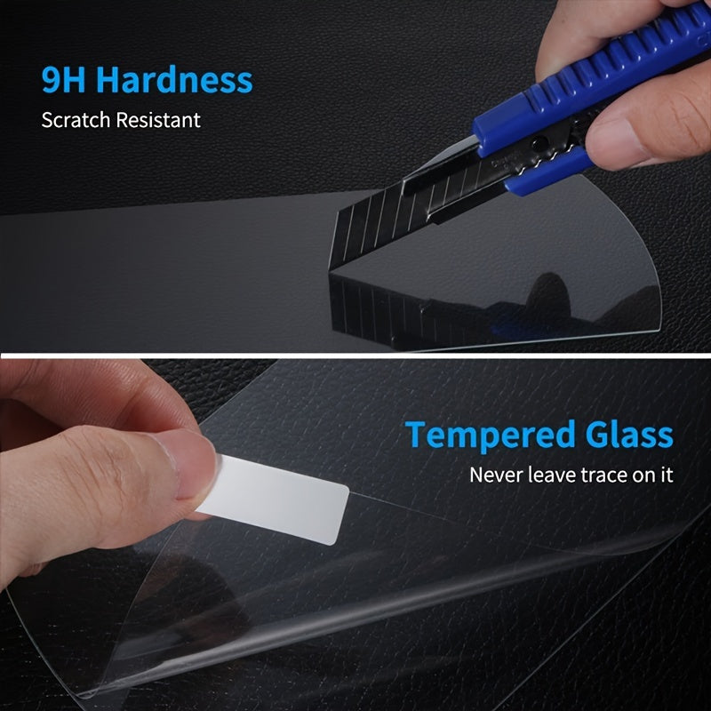 Car Dashboard Screen Protector 9H Tempered Glass for Car Radio GPS Navigation