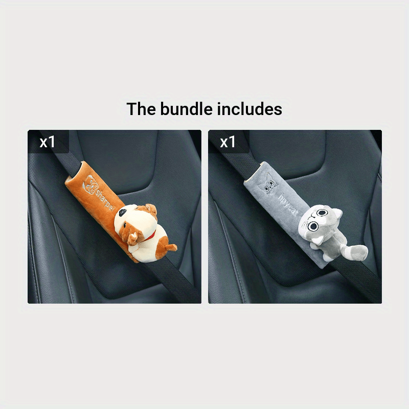 Bolalar avtomobil o'rindig'i kamarining yelka himoyachisi, to'qimachilik kengaytma qoplami