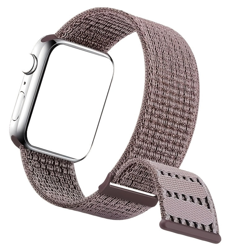 Havo o'tkazuvchi Naylon sport soat bandi, sozlanadigan, Apple Watch Series 38mm 49mm bilan mos keladi
