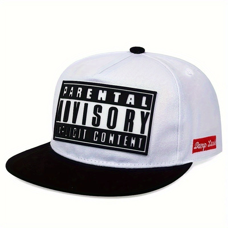 Men's Hip Hop Cap in 6 Colors Lightweight Acrylic Alphabet Design