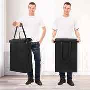 Large Capacity Foldable Laundry Basket with Handles for Bathroom Bedroom Dorm