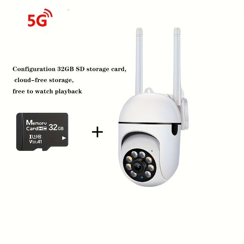 Simsiz Ikki Toifa Wi-Fi Kamerasi 355 daraja panoramali ko'rinishlar, aqlli uy kuzatuv imkoniyatlari, harakatni aniqlash signalizatsiyasi, tungi ko'rish, ikki tomonlama aloqa, ichki monitoring va xavfsizlik xususiyatlarini taklif etadi.