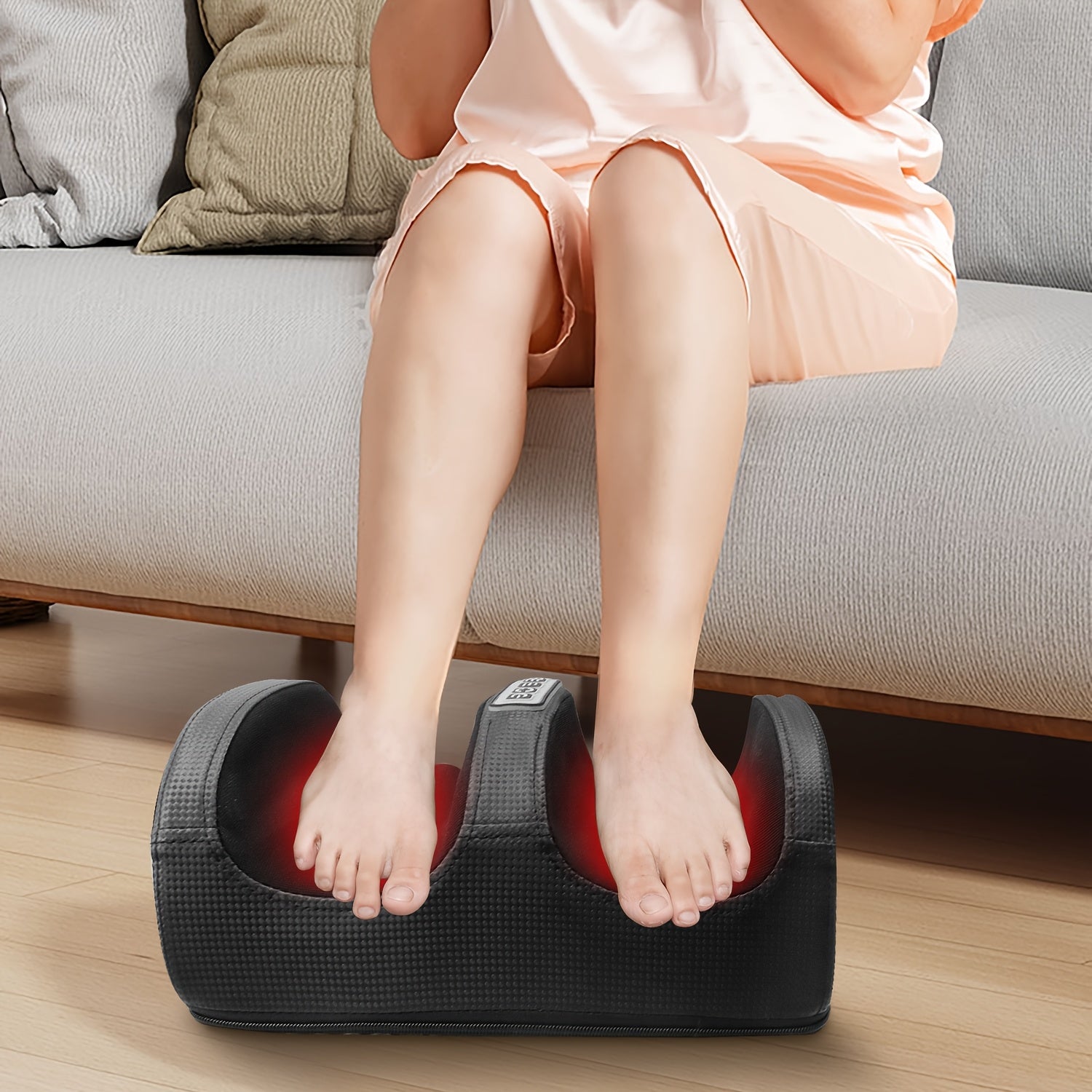 Heated Foot Massager for Circulation and Relaxation with European Plug