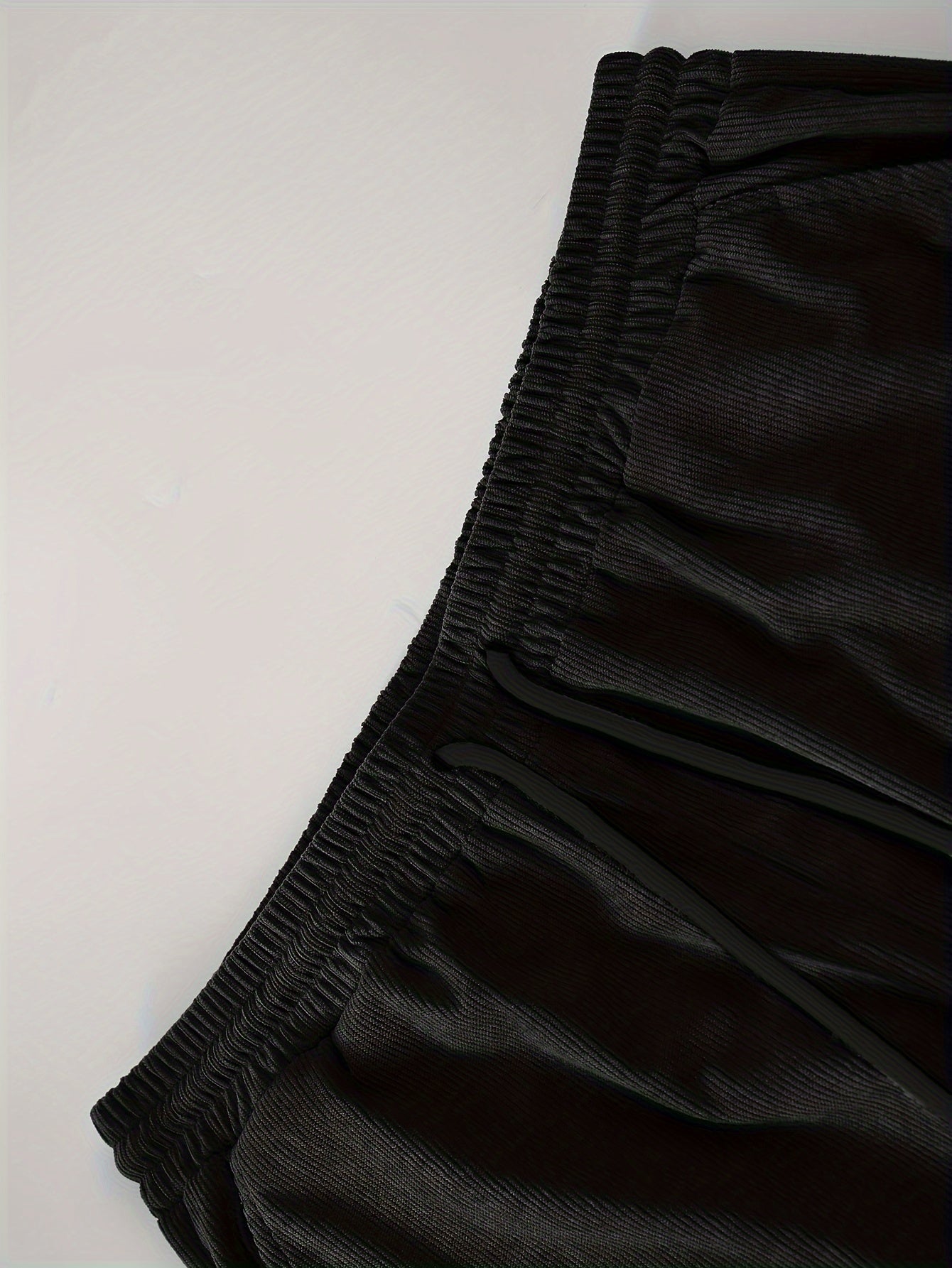 Men's Casual Fall Winter Set Blue Button-Up Shirt Drawstring Pants Outdoor Gift