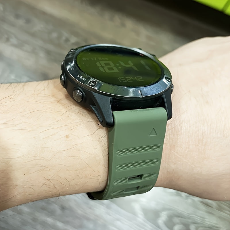 Silicone Watch Bands for Garmin Fenix 6X 6 6S Pro 7X 7 5X 5S Plus Epix Gen 2