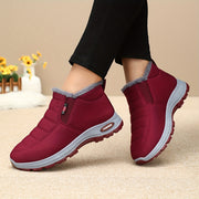 Women's Casual Ankle Boots Warm Soft Sole All-Season Slip-On
