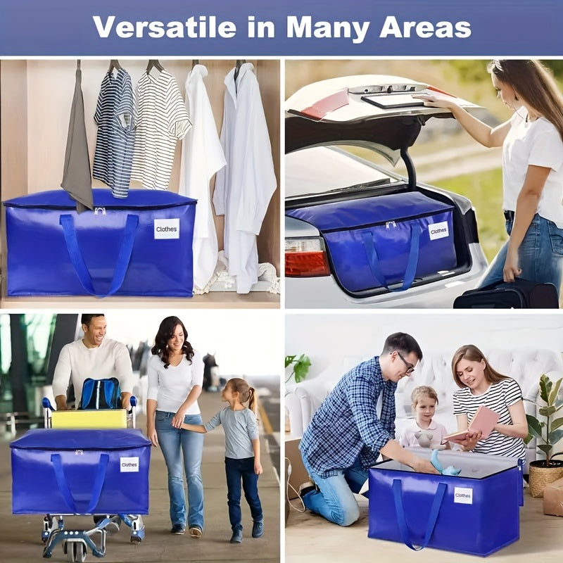 Large Collapsible Moving Bag 20kg Capacity Heavy Duty Storage Bag with Handles