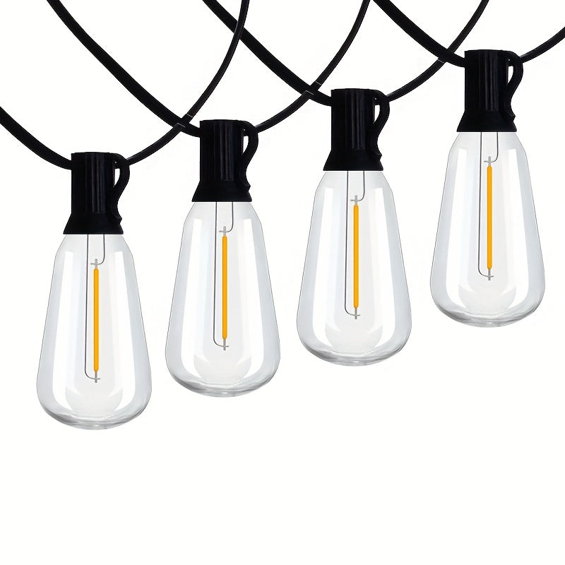 Shatterproof LED String Lights 9.75m 15.24m Warm Glow Outdoor Decor European Plug