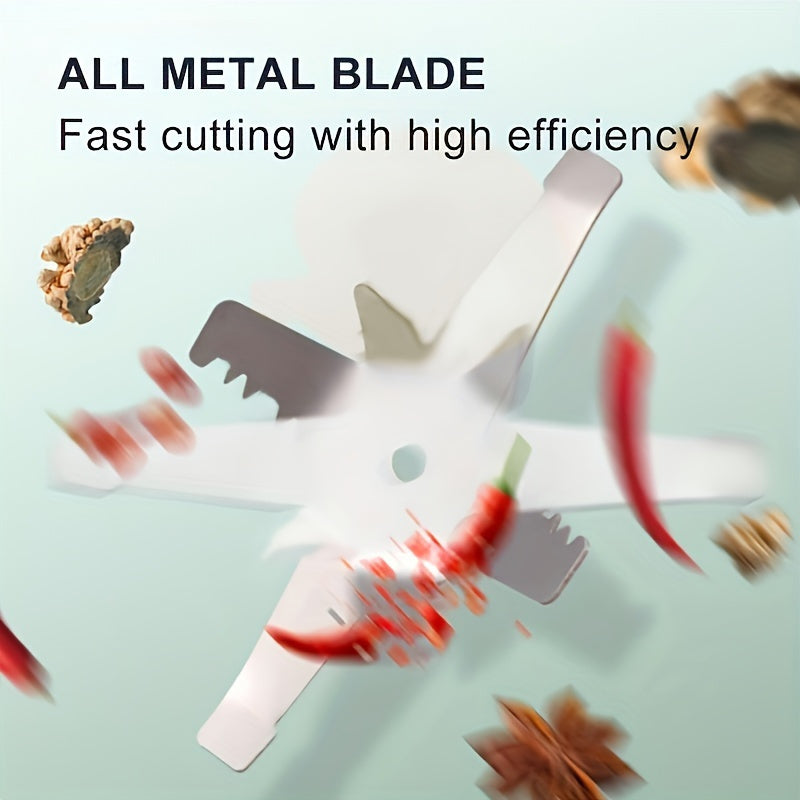 220V нержавеющая сталь электрическая мельница для зерна с 4 лезвиями для тонкого помола