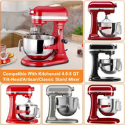 Sliding Mat for 4.5-5 Qt Tilt-Head Stand Mixers Spill-Resistant Tray Rubber Non-Slip