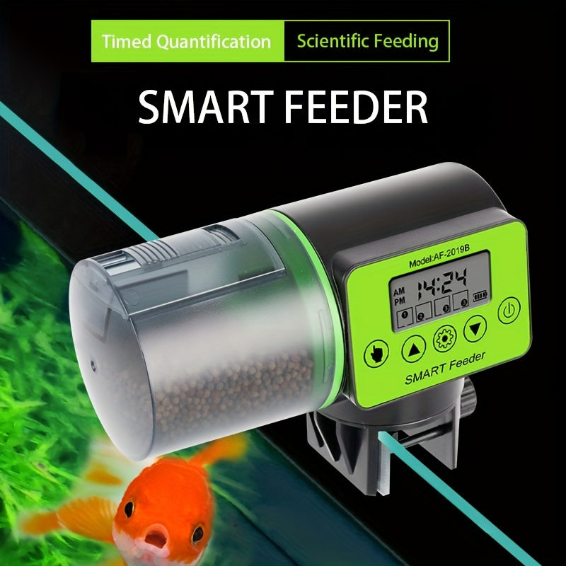 Automatic Fish Feeder with Smart Timer Large Capacity for Aquarium Tank 1-3 Pieces