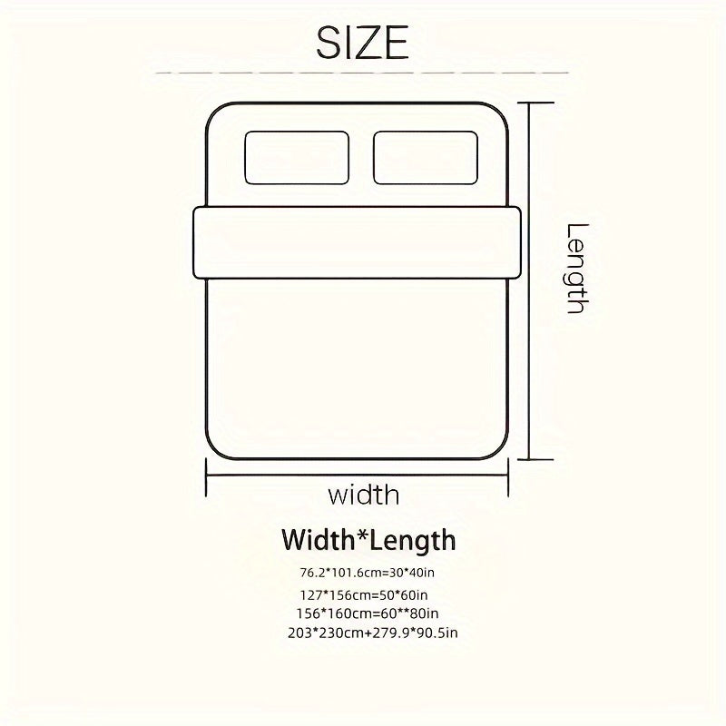 Oversized Microfiber Fleece Throw Blanket with 3D Ribbed Jacquard Design