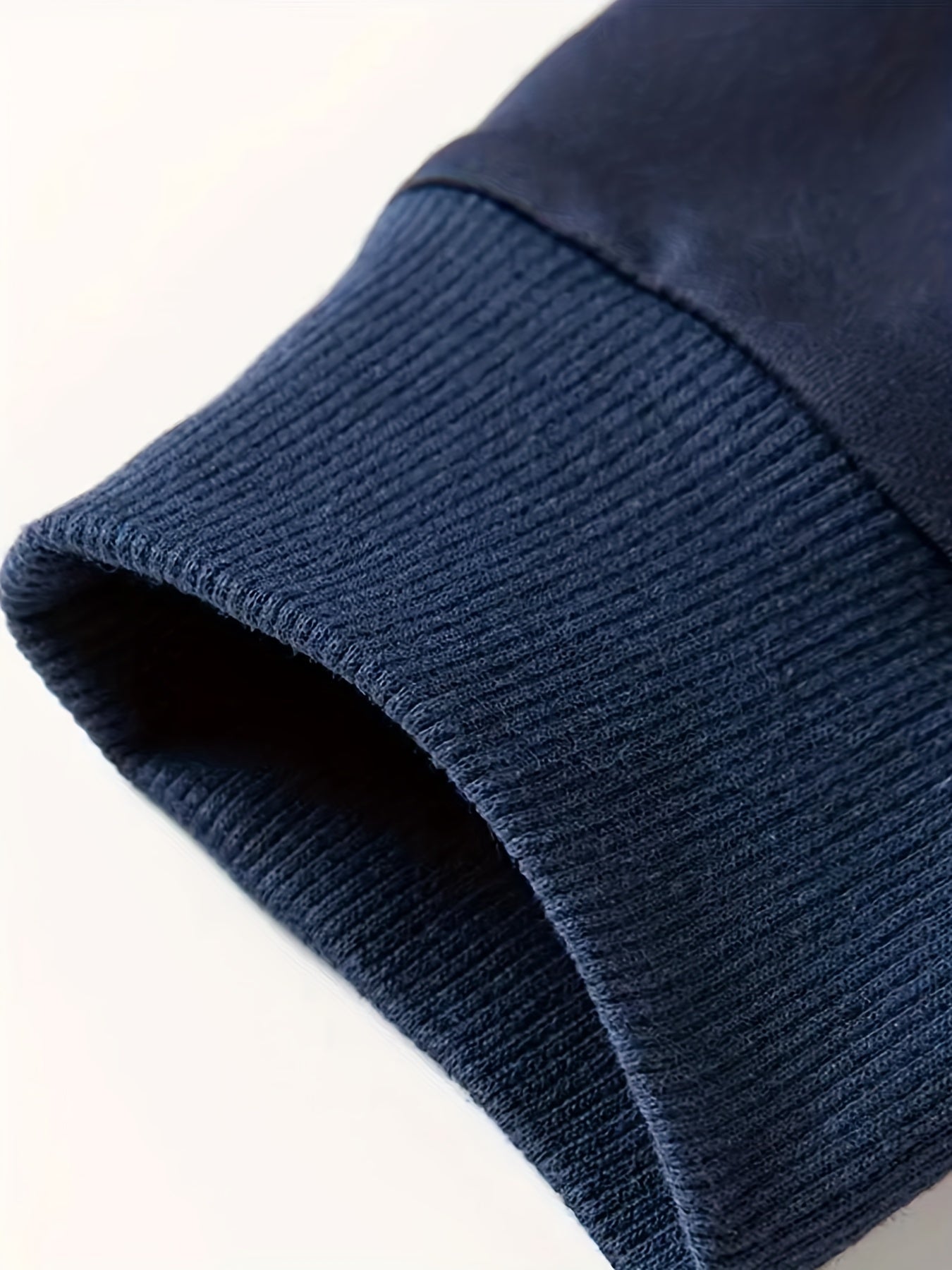 Chándal deportivo de poliéster de color sólido para hombre con chaqueta con cremallera y pantalones sueltos