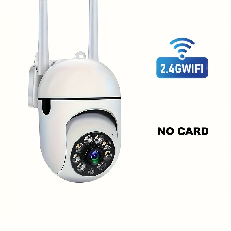 Indoor Security Camera 1080P Night Vision PIR Motion Detection 360 Degree Pan Tilt Zoom Wi-Fi