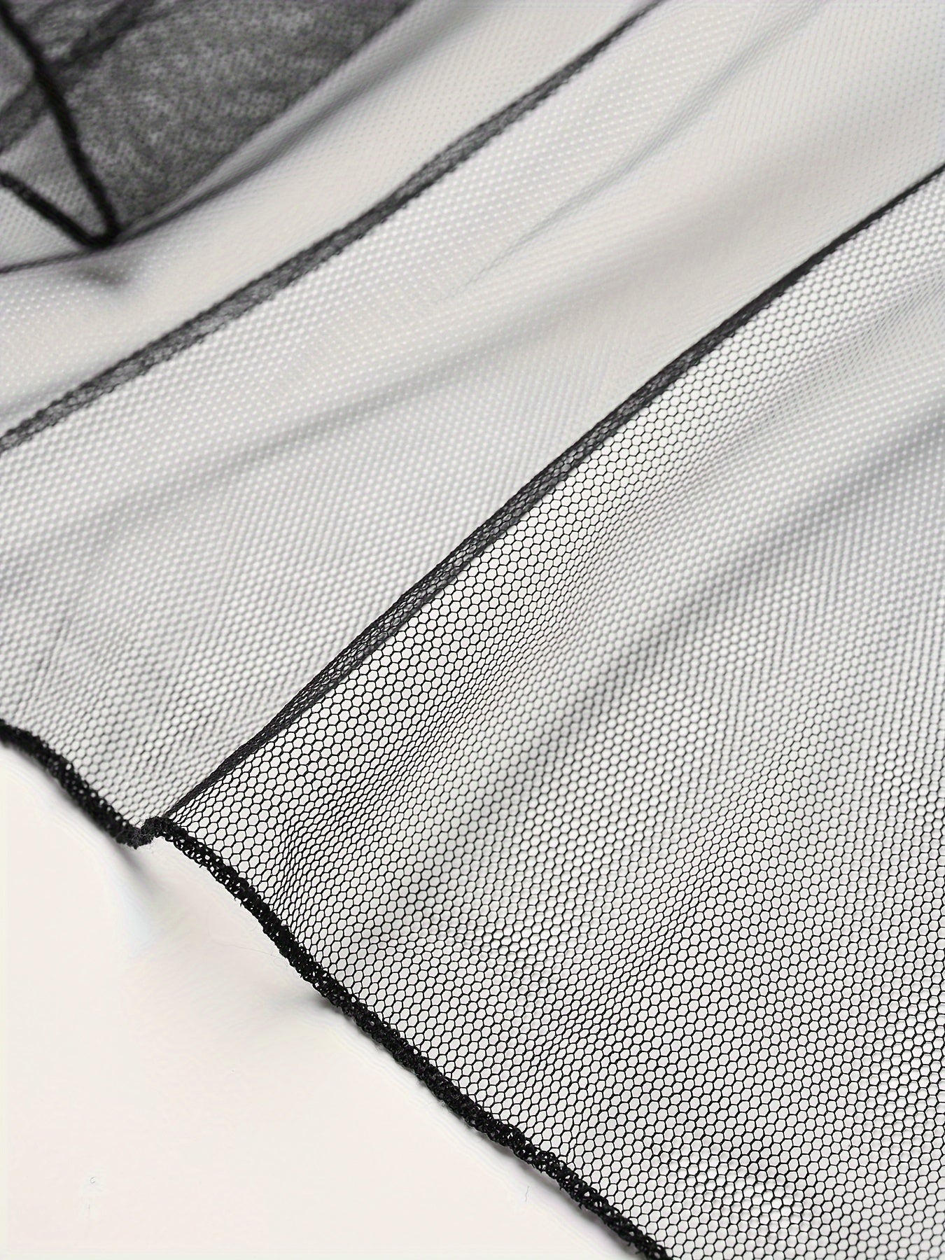 Женская полупрозрачная кружевная длинная юбка-пеньюар с кисточками