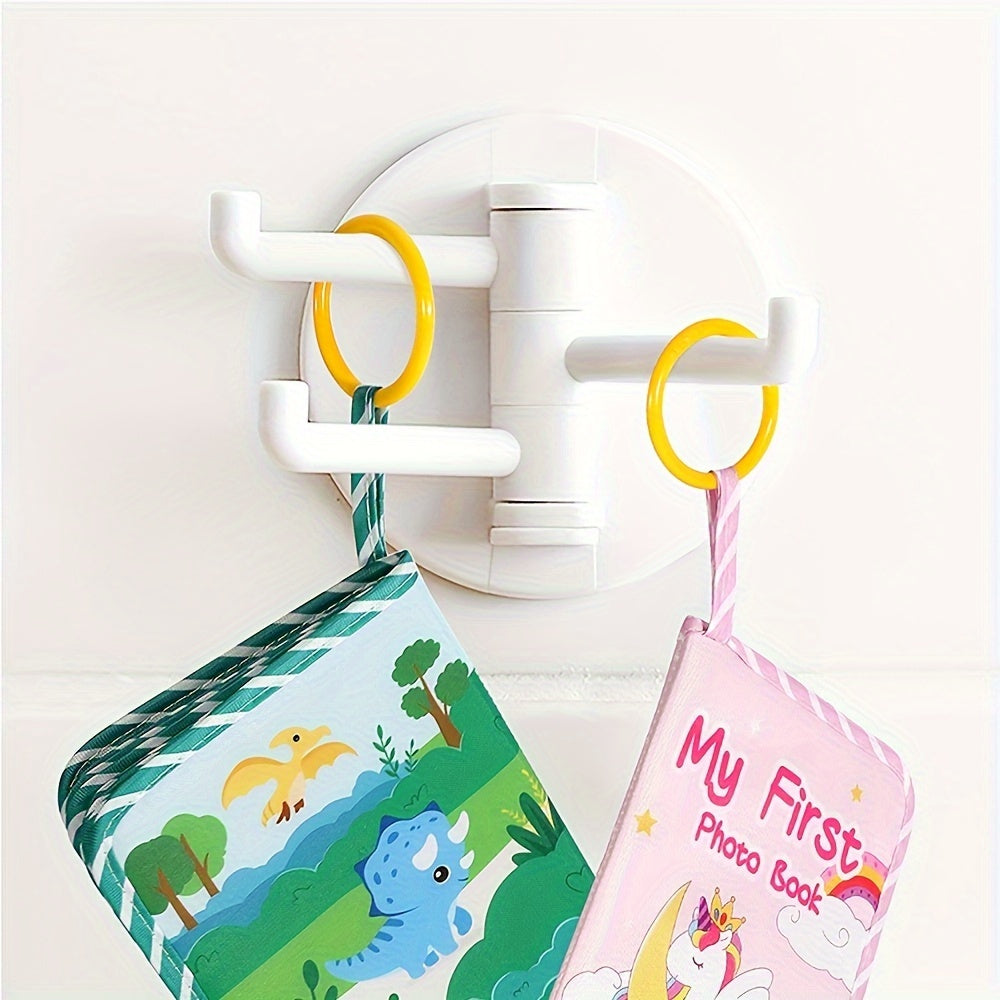 Baby Photo Album for Newborns and Toddlers Animal Themed Collage Frame Vertical Fabric Keepsake Unfinished Foldable