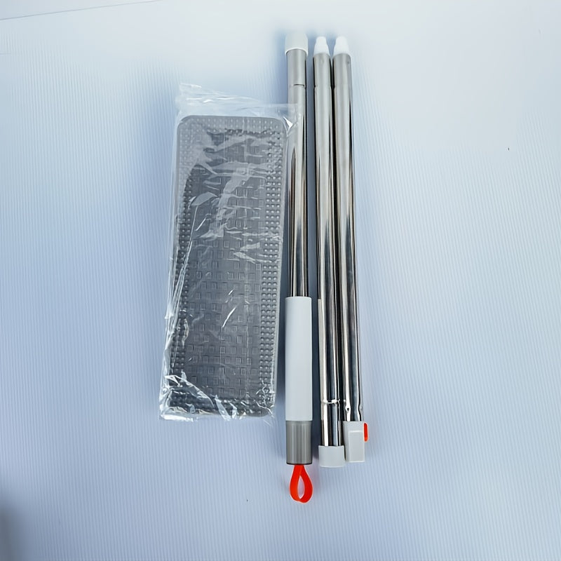 Ko'p maqsadli bir martalik mopu, nam va quruq tozalash uchun, anti-mikrob texnologiyasi bilan jihozlangan, turli xonalar, masalan, yashash xonasi, yotoqxona, hammom, hojatxona va oshxona uchun uyda foydalanish uchun mos.