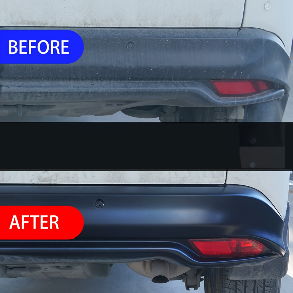 150ml Black Tire Wax Polish for Car Wheels Rubber Plastic Shine Protection