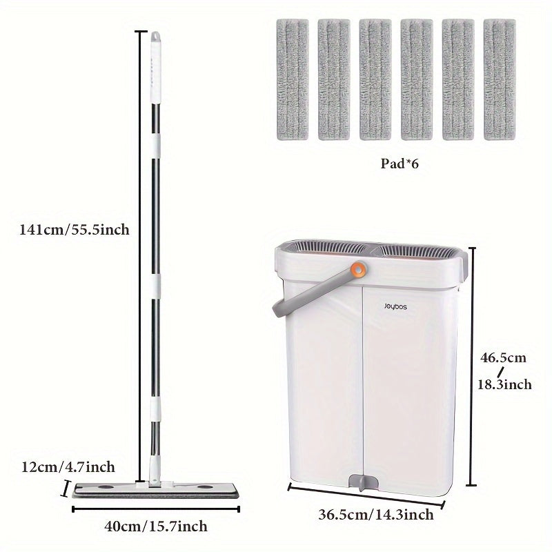 Elektr energiyasi talab qilinmaydi - EasyWring mikroto'qima mopu va chelak to'plami 6 ta yuviladigan pad bilan birga keladi, qo'l bilan yuvish uchun qulay. Uy va tijorat foydalanishi uchun mustahkam, yotoqxona, hammom va oshxonalarni tozalash uchun ideal.