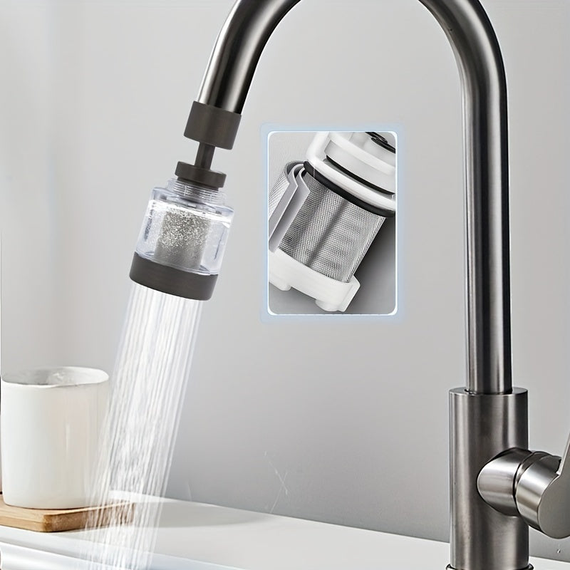 Stainless Steel Mesh Faucet Filter with Large Angle and Reusable 316 Stainless Steel Screen