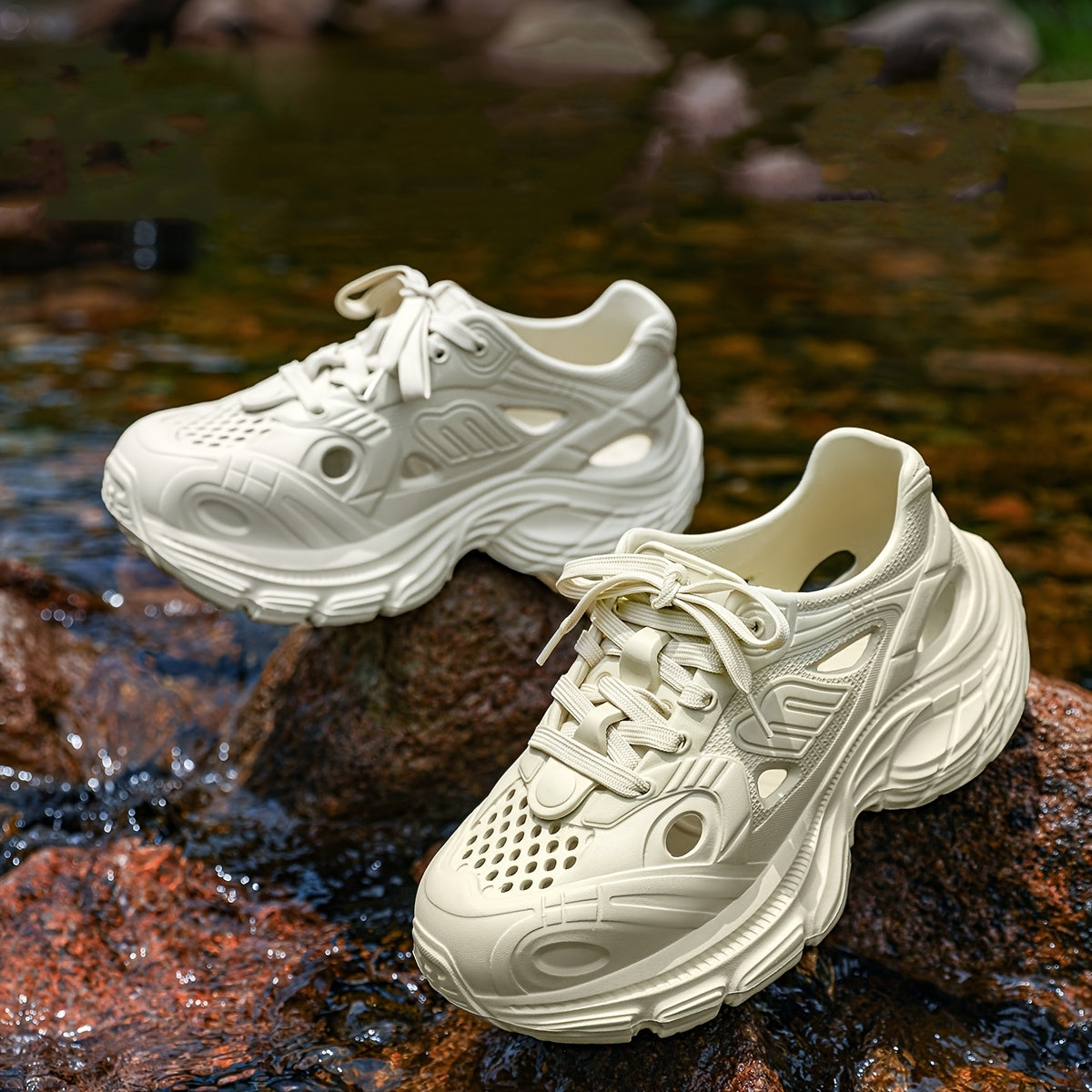 Women EVA Clog Shoes Breathable Indoor Outdoor Slip-On Casual Footwear