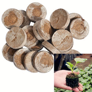 Compressed Peat Particle Fiber for Plant Growth Seedling Medium 50/100/200pcs