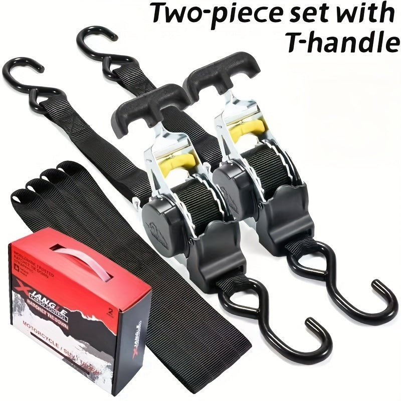 Correa de carga retráctil de acero para motocicleta, duradera, para asegurar equipaje