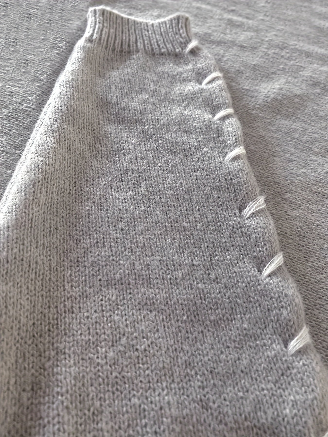 Women's Plus Size Knit Sweater Crew Neck Long Sleeve Fall Winter Solid