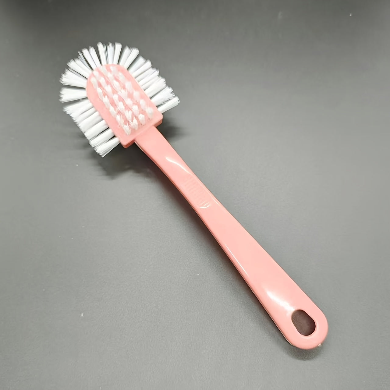 Multi-Angle Soft Bristle Shoe Brush with Long Handle for Effective Cleaning