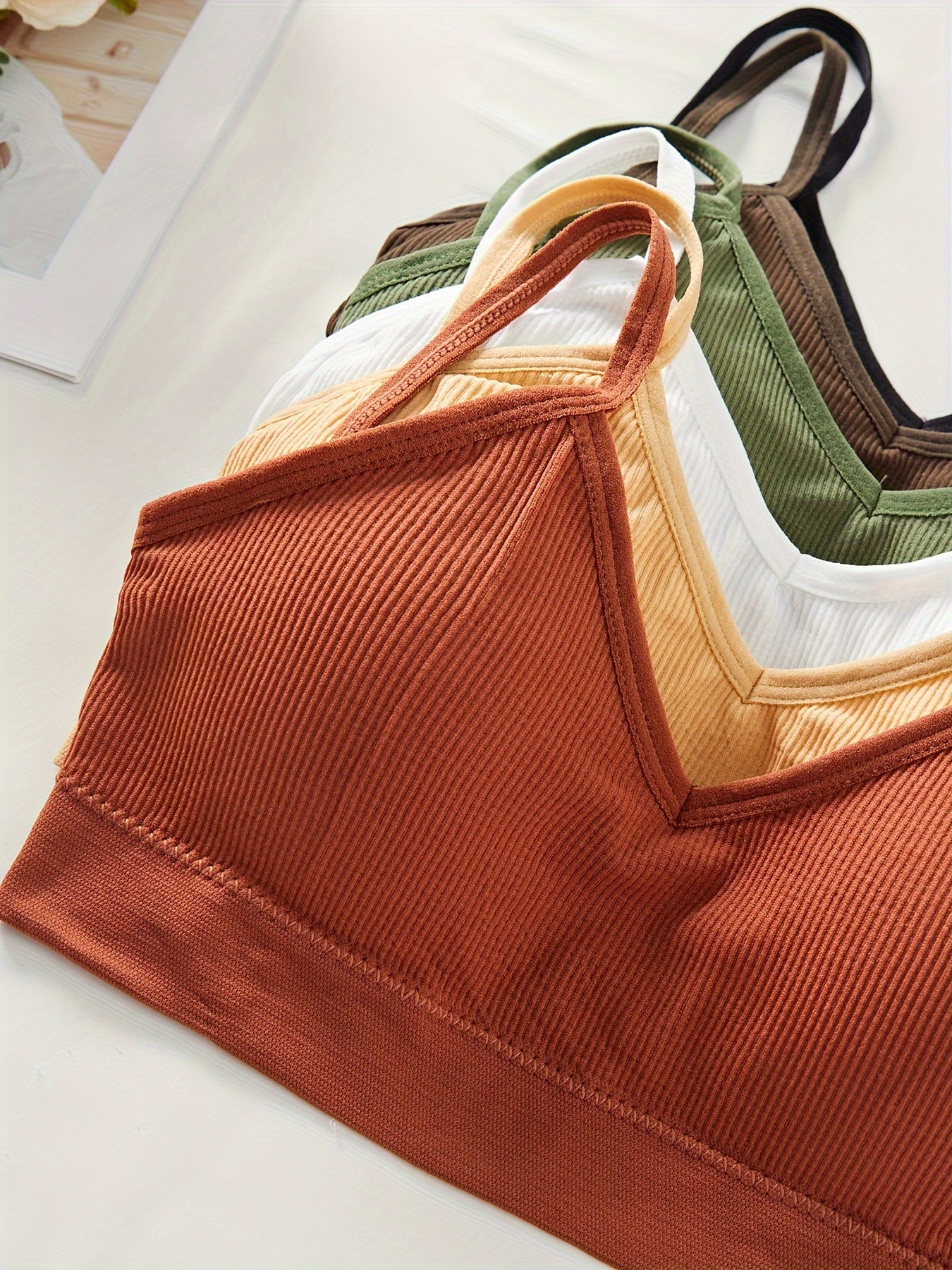 Seamless Lingerie Set for Women with Breathable Fabric and Comfortable Fit (6 Pack)