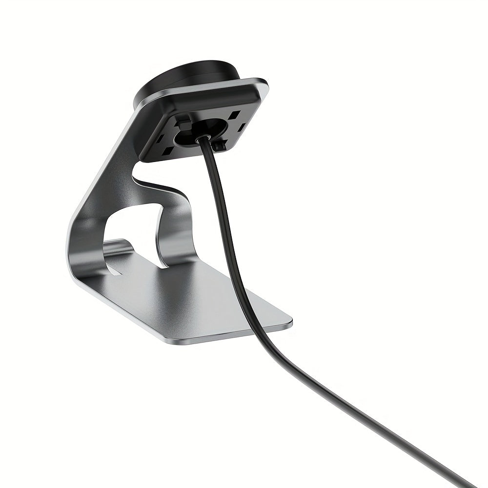 Metal Charger Stand with USB-C Magnetic Dock for Garmin Watches