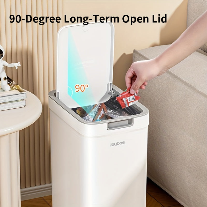 Cubo de basura de pared plástico con cierre silencioso acabado pulido cocina baño almacenamiento para dormitorio