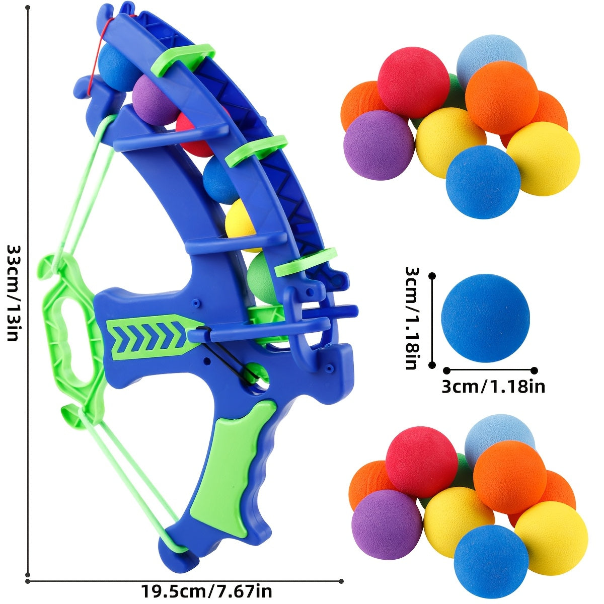6/12 ta Ko'k Kamon va O'q Interaktiv O'q Otish O'yinchoqlari, Oila Ko'ngilocharligi va Ota-onalar-Bola O'zaro Ta'siri uchun Ta'limiy Yumshoq O'q Maqsad O'yinlari.