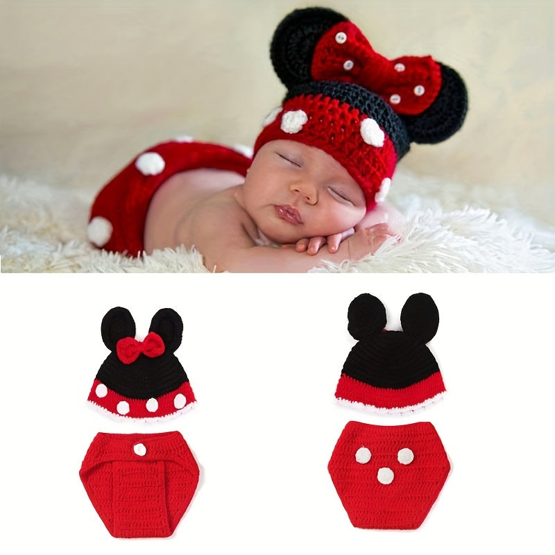 Children's Mouse Costume Set for Kids Halloween Christmas Photo Props