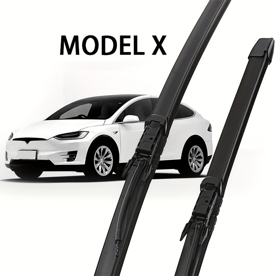 Car Wiper Blade Set for Tesla Models X Y 71.12cm and 45.72cm Replacement