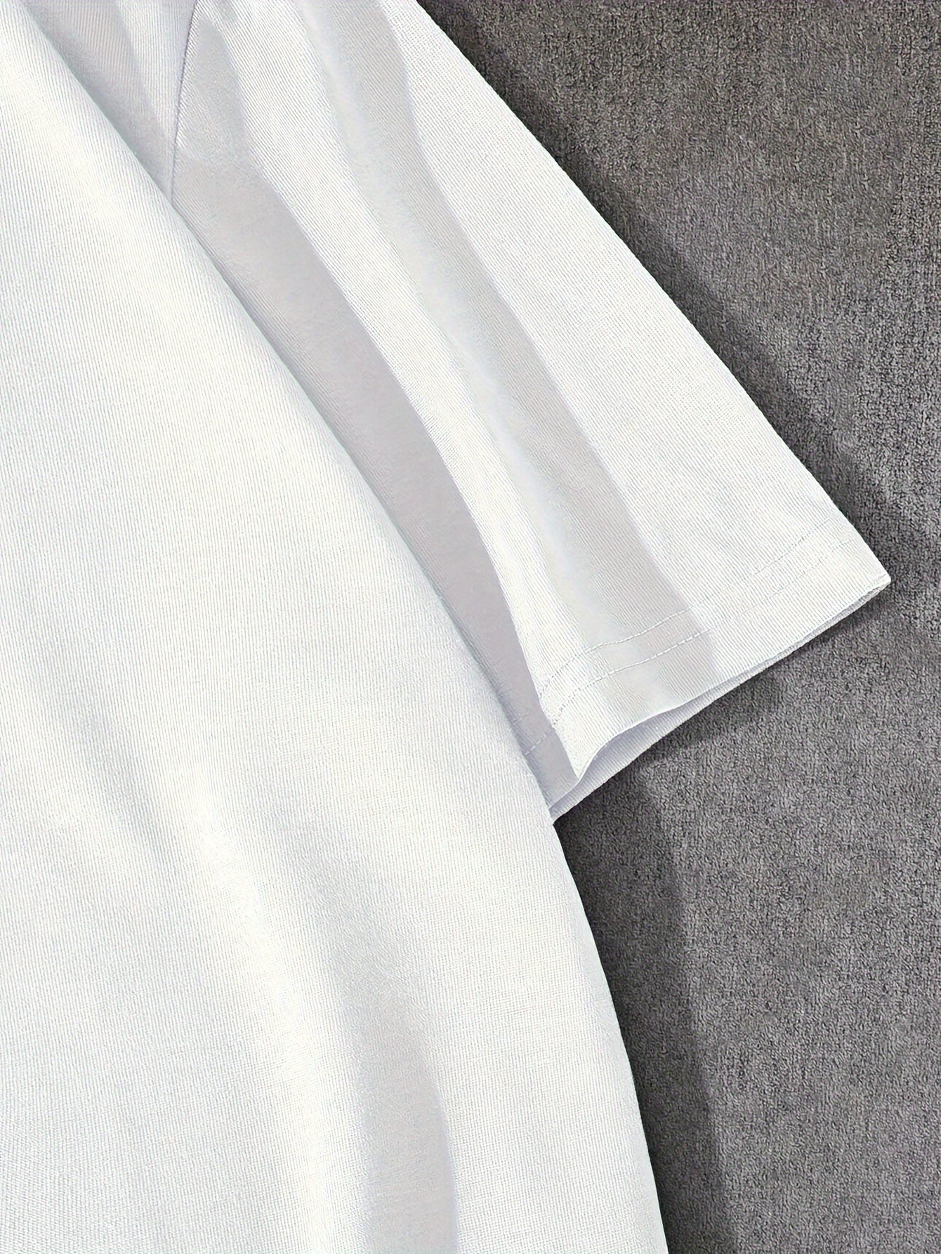 Мужская футболка с круглым вырезом из хлопка большого размера, короткий рукав, повседневная одежда