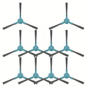 Set of 10 Side Brushes for Ultra Vacuum Floor Attachments Long-Lasting Plastic