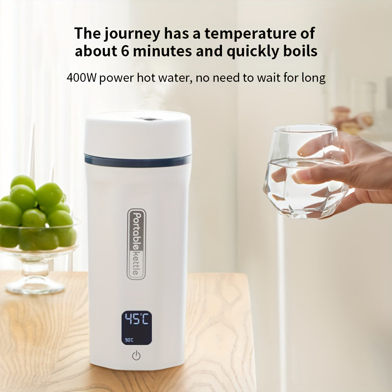 Large 550ml Electric Kettle For 2-3 People, Portable, Detachable Cord