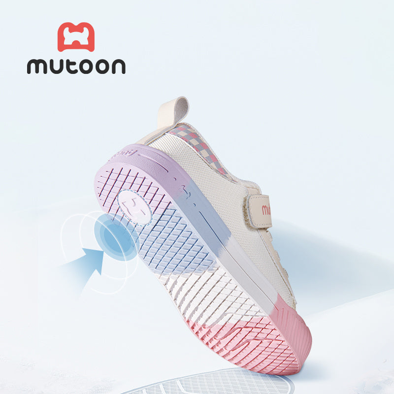 Children's Canvas Shoes for Boys and Girls with Non-Slip Sole and Protective Toe