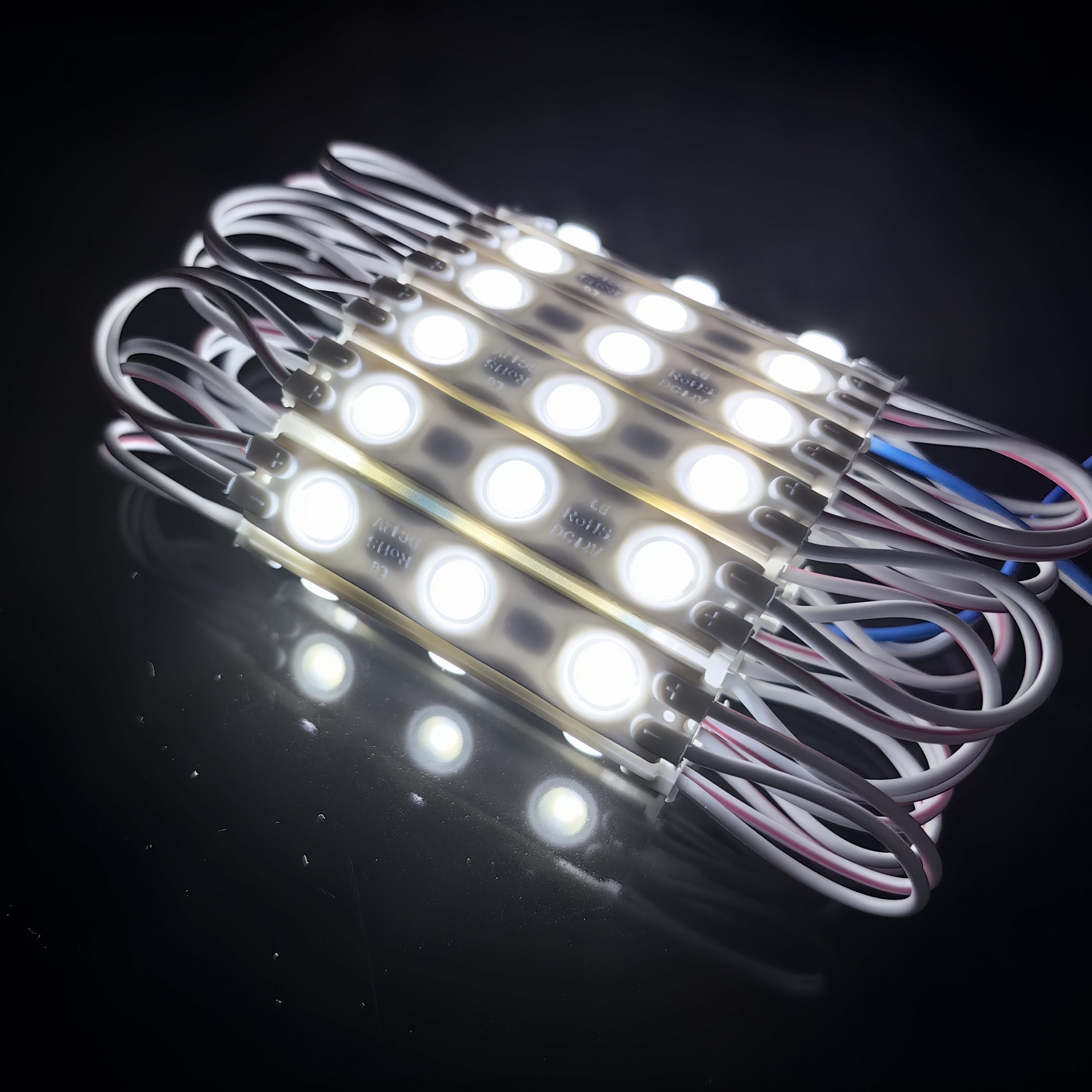 Kit de 20 piezas de módulos LED 2835 con cinta IT para señalización con letras en canal